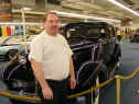 1935 cadillac with vinny.jpg (315607 bytes)