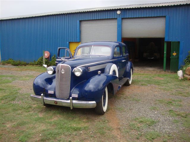 Front view of the new Cadillac restoration.