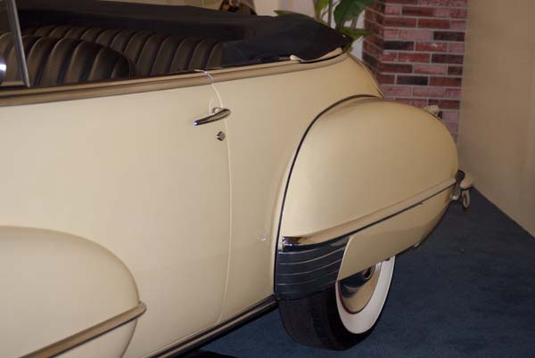 1947 cadillac drivers side rear