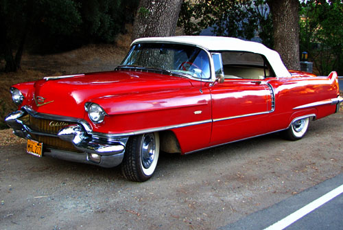 1956 Cadillac Deville convertable This year also saw another new line of 