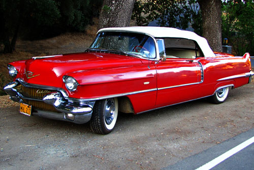 1956 Cadillac Deville convertable This year also saw another new line of