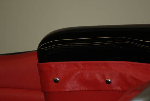 interior of 1957 cadillac