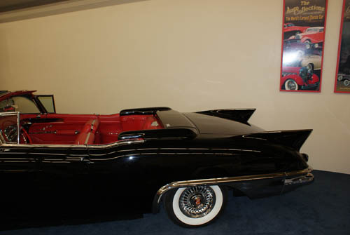 rear fins on a 1957 Cadillac Eldorado Biarritz