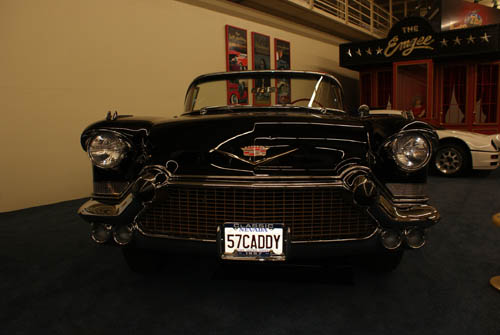 Front bumper of a 1957 Cadillac