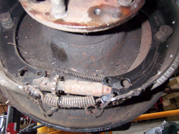 1959 Cadillac brake assembly
