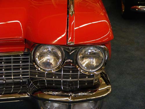 1959 Cadillac drivers side head light