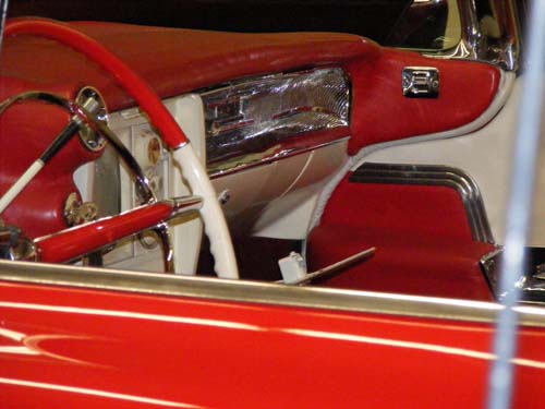  In dash television on a 1959 Cadillac