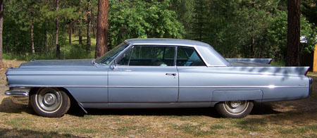 Cadillac on Side View Of A 1963 Cadillac