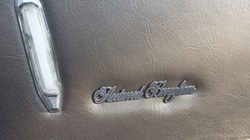 1982 Cadillac fleetwood brougham emblem