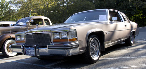 front bumper picture of a 1982 Cadillac.