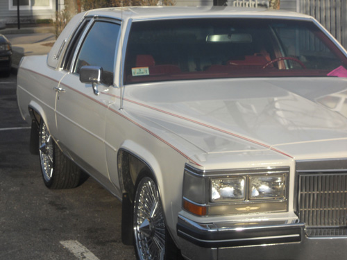 1984 Cadillac Coupe Deville with Sharp Rims