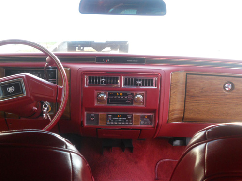 radio inside a cadillac