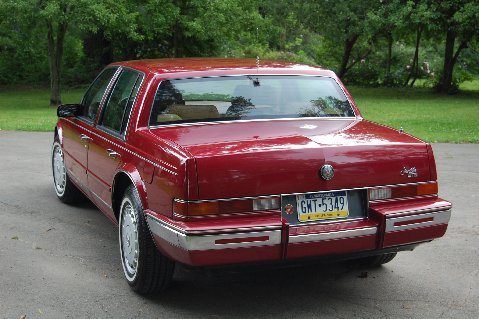1988 cadillac sts rear