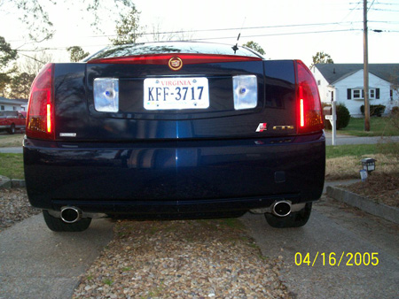 2004 Cadillac cts rear