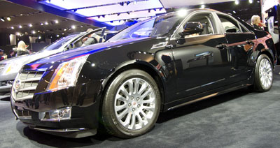 2011 Cadillac CTS Sport Sedan at NY auto show