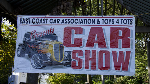 East coast car association car show banner