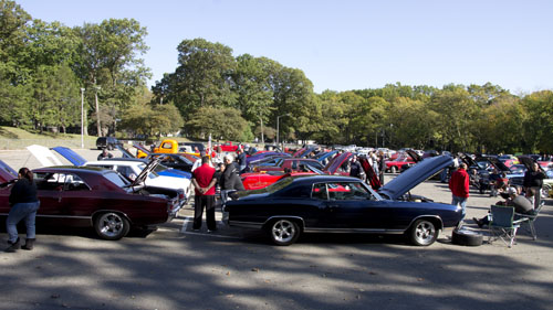 GTO at car show.