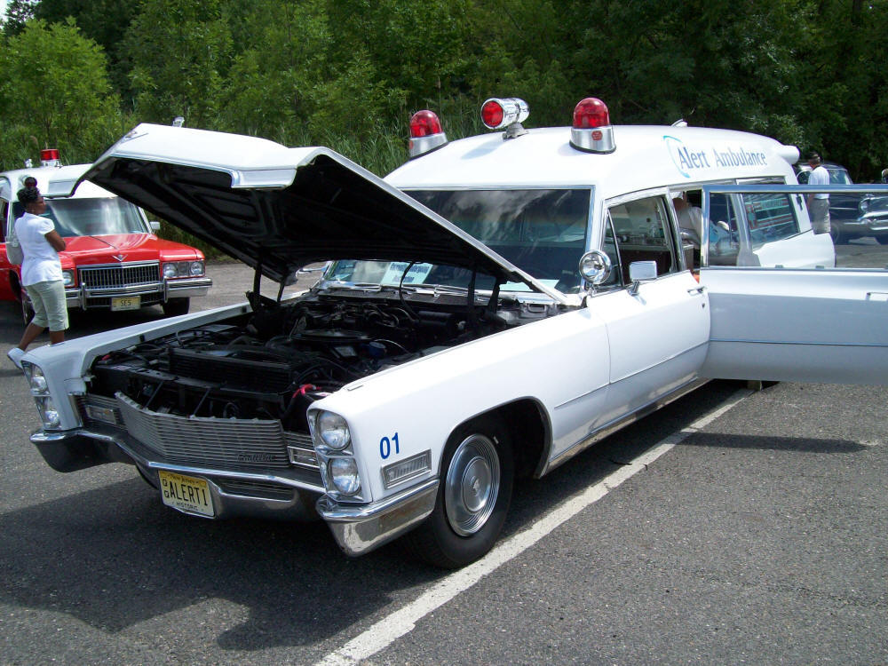 Classic white Cadillac ambulance See more Cadillac Pro cars
