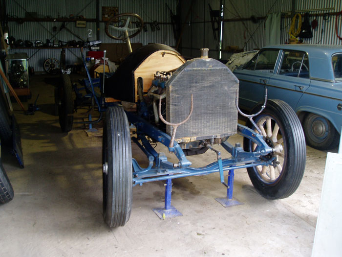 1911 Cadillac Front Before Restoration of a 1911 Cadillac