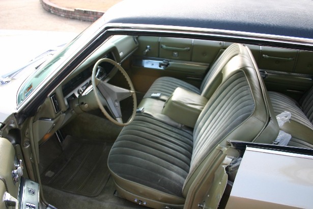 inside a 1967 Cadillac sedan deville