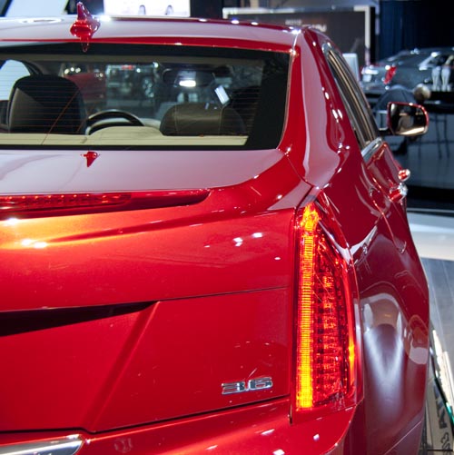 2013 Cadillac Passenger side rear view