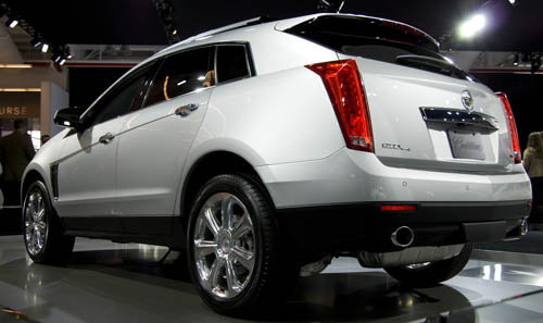 Rear View of 2013 Cadillac SRX