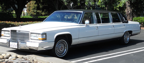 6 door Cadillac limo