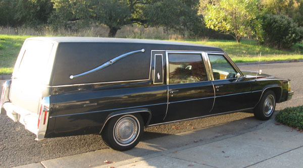 cadillac hearse