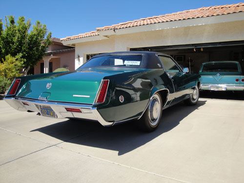 rear 1969 Cadillac eldorado