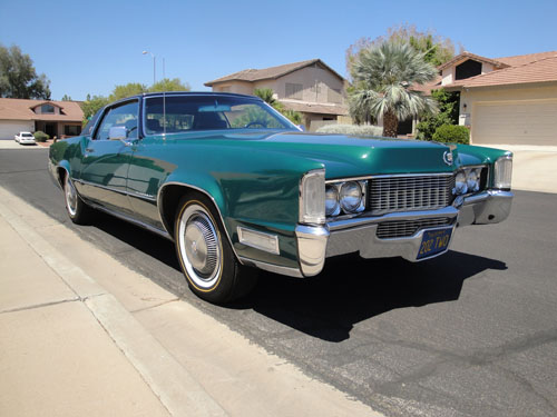 1969 Cadillac Eldorado Front