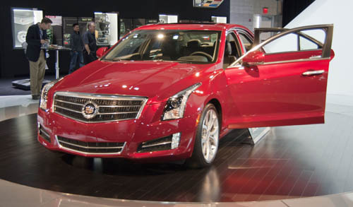 Red Cadillac ATS
