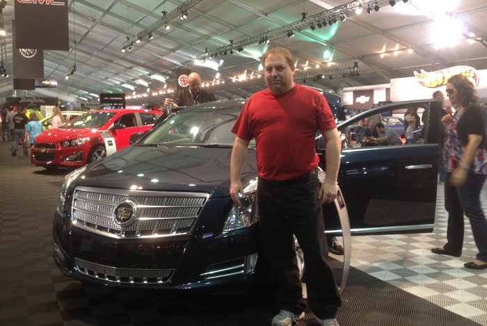 Vinny and Black Cadillac XTS