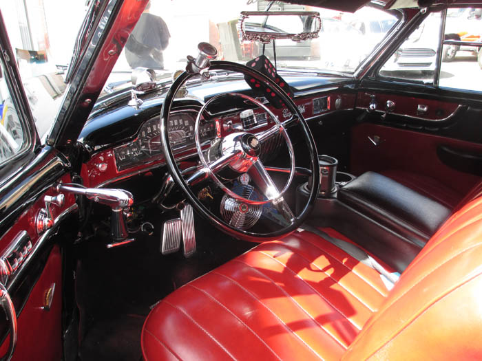 interior 1950 Cadillac