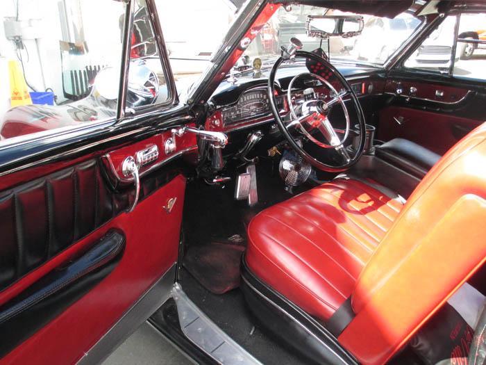 1950 Cadillac steering wheel