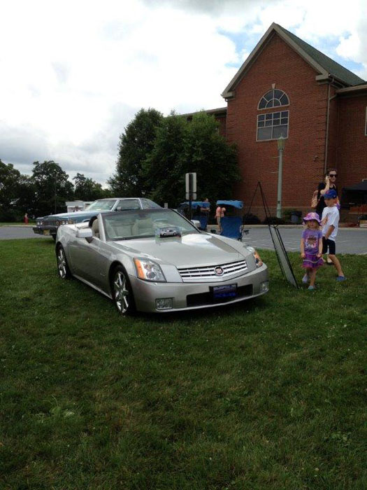 Cadillac XLR at AACA show