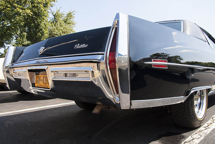 Tailfins on 1972 Cadillac