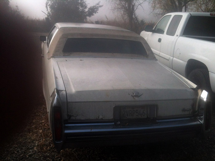 1980 Cadillac deville trunk