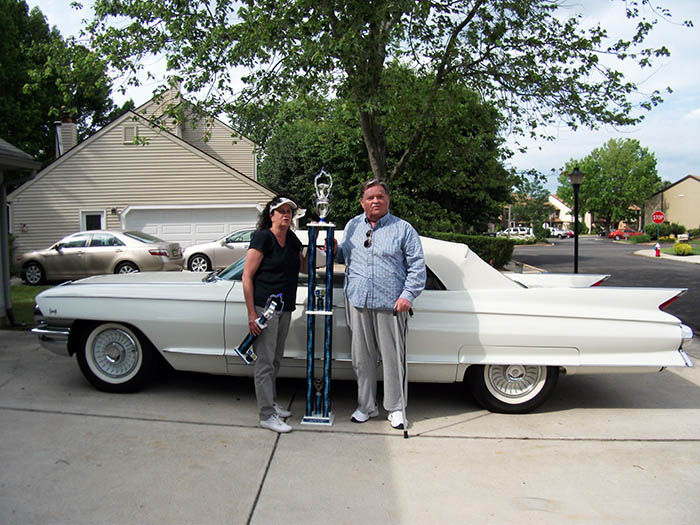 White Cadillac in Pittsburgh