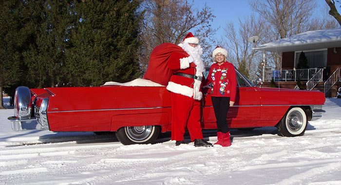 Red Cadillac for Christmas