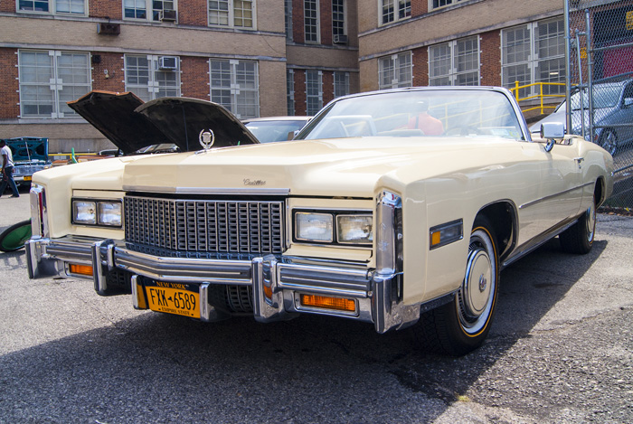beige cadillac