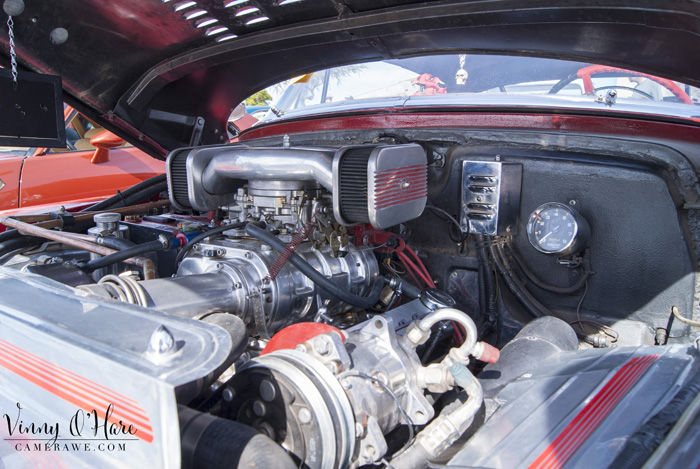 1950 cadillac engine at Apache Junction Car Show