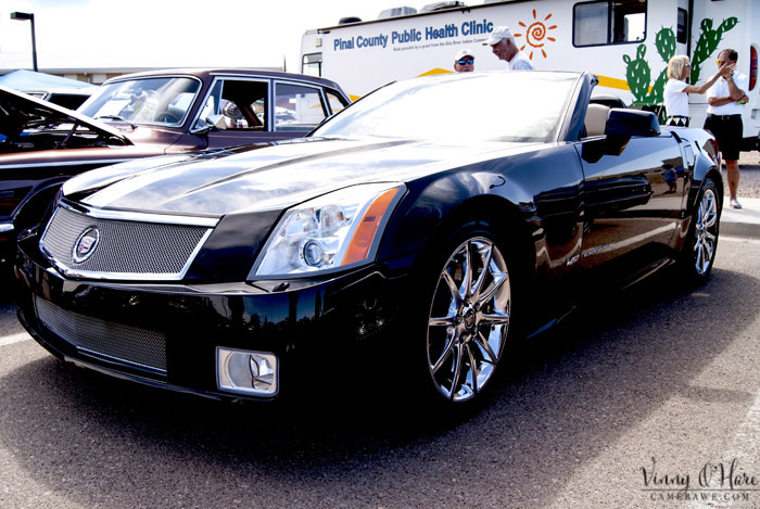 2008 Cadillac XLR-V windshield
