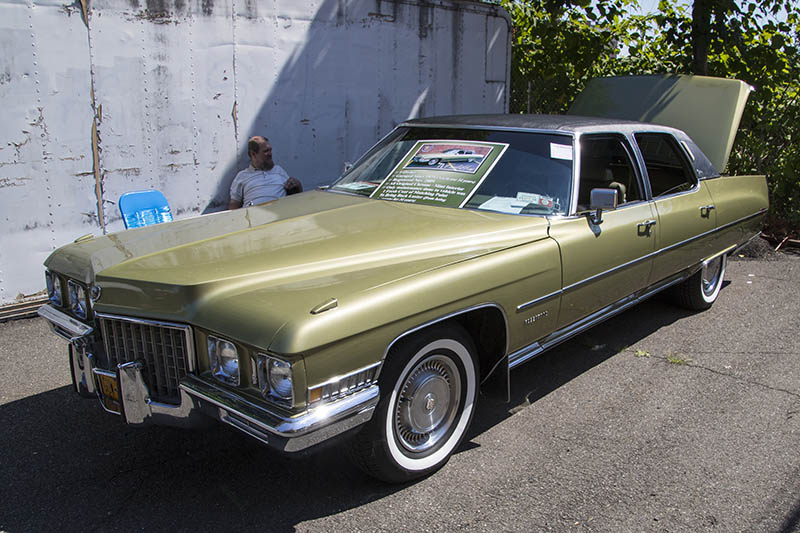 Green cadillac